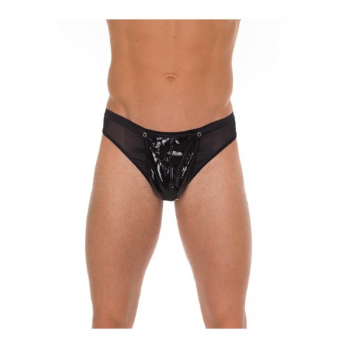 Amorable transparante lak mannenstring