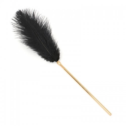 bdsm kietelaar zwarte veren