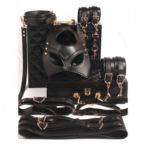 bdsm kit 6 delig zwart