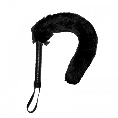 bdsm zweep pluche staart zwart