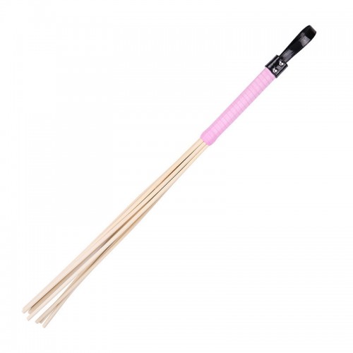 bdsm zweep stok roze handvat