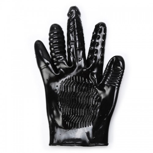 bdsm handschoen dildo