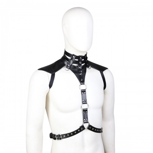 bondage harnas voor hem boven lichaam