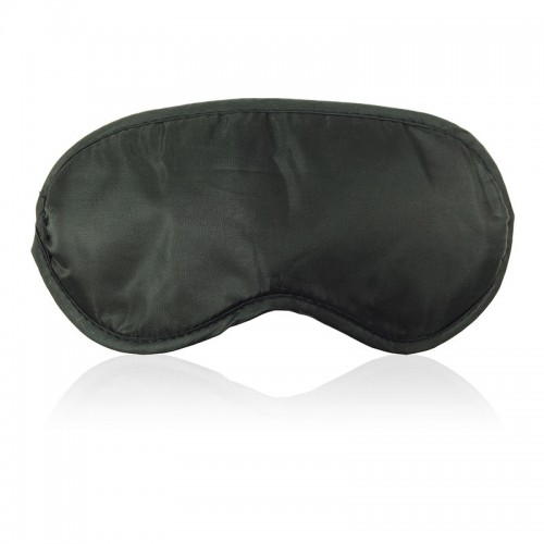 blinddoek met elastieke band zwart