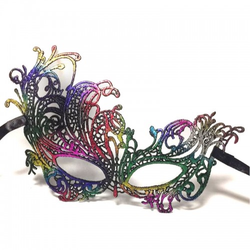 bondage oog masker franjes