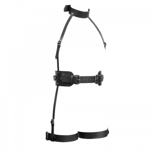 bondage play bondage dames harnas echt leder