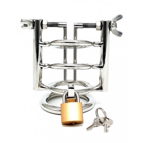 Bondage kuisheidsgordel met slot urethrale sextoys