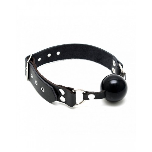 Bondage Play mondknevel met siliconen bal