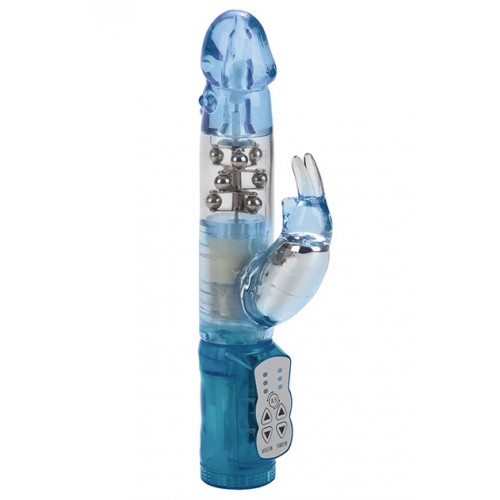 Calexotics Jack Rabbit waterproof tarzan vibrator blauw
