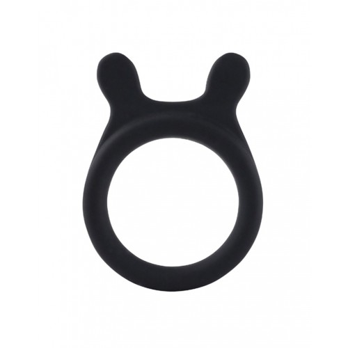cockring clitorisstimulator zwart