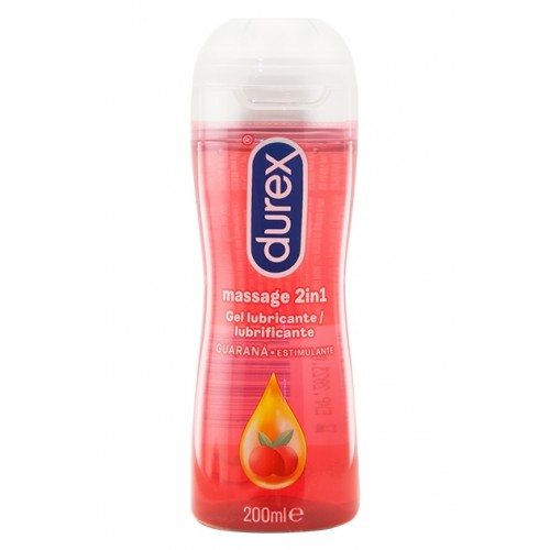 Durex Guarana 2-in-1 massage olie - 200ml