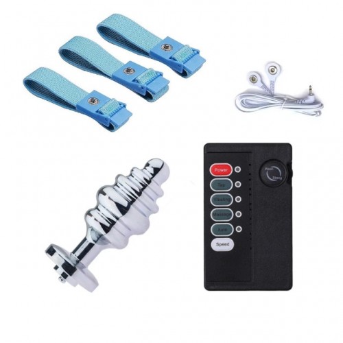 elektronische anaal plug set 88mm