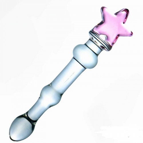 glazen dildo star model