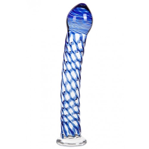 glazen transparante penisdildo