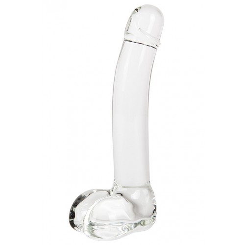 glass glazen dildo - 17 cm