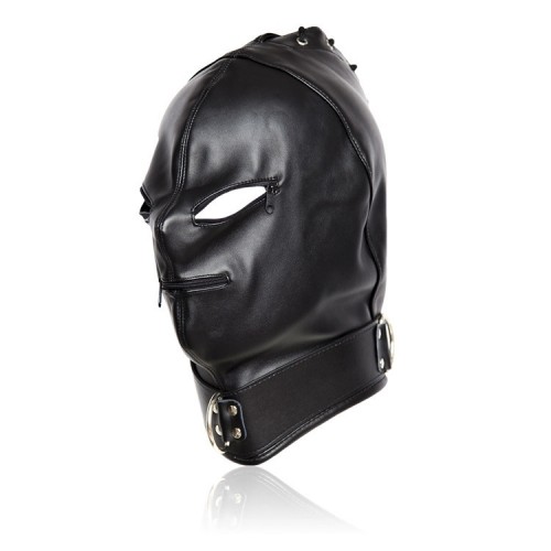 hoofdmasker met ritsen