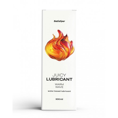 Juicy Lubricant- warm - waterbasis - 300ml