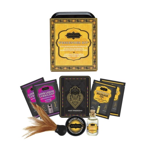 Kama Sutra weekender kit massage kit - coconut pineapple