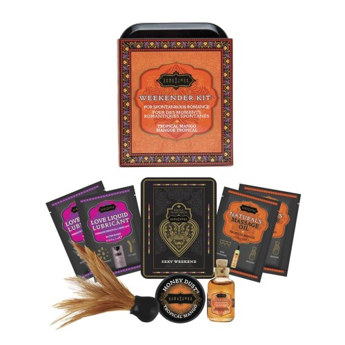 Kama Sutra weekender kit massage kit - tropical mango