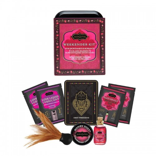 Kama Sutra weekender massage kit aardbei