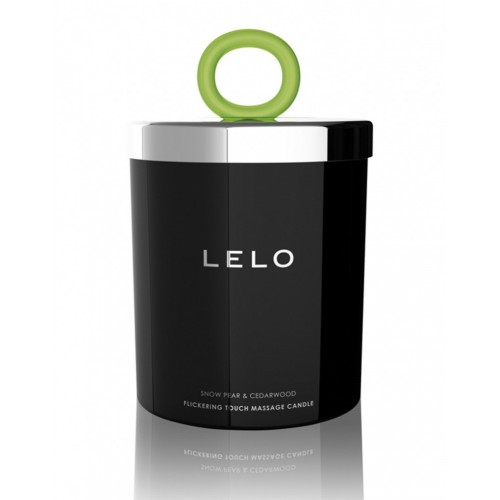 Lelo massagekaars - snow pear & cedarwood
