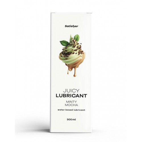 Juicy Lubricant Minty Mocha - waterbasis - 300ml