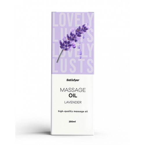 Massageolie met relaxte lavendelgeur -250ml