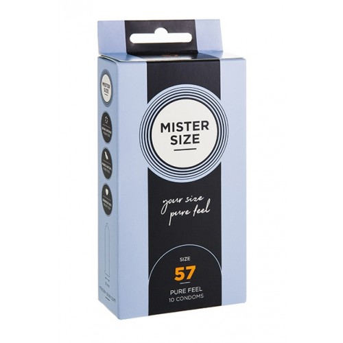 MISTER SIZE 57 - 10 pack condoom
