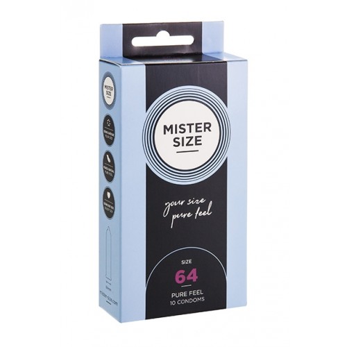 MISTER SIZE 64 - 10 pack condoom veilige sex