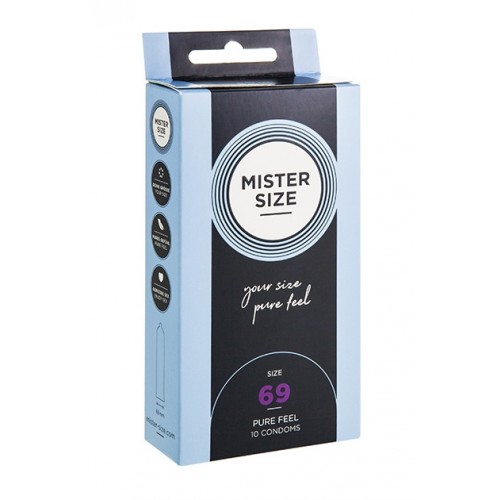 MISTER SIZE 69 - 10 pack condoom veilige sex