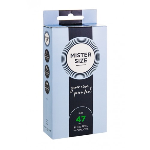 Mister Size 47 condoom sex veilig vrijen