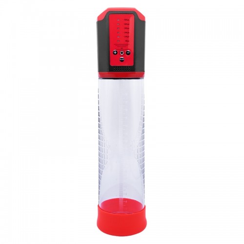 oplaadbare penis pomp rood