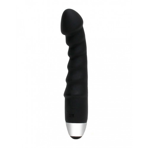 Palma Semi-realistische vibrator - zwart