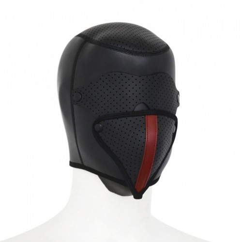 rubberen hoofdmasker mondkap oogmasker