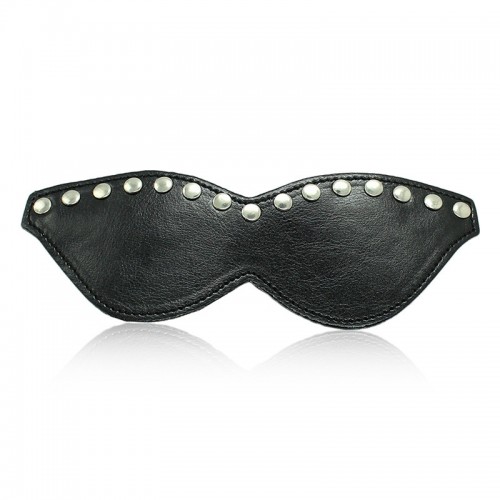 pu leren blinddoek studs