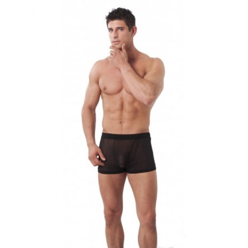 amorable heren lingerie boxershort zwart