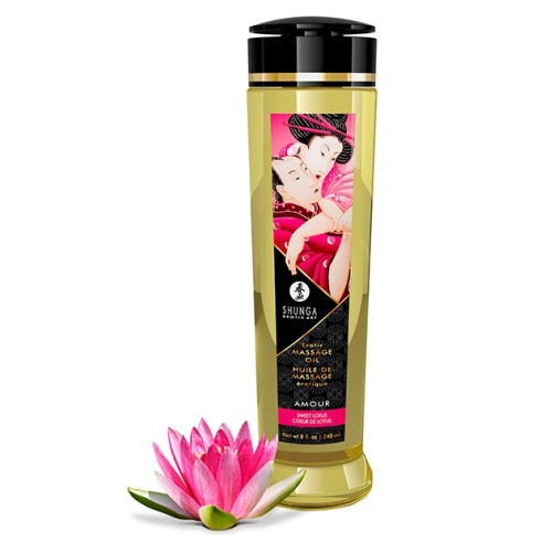 Shunga massage olie Lotus sweet ongeparfumeerd intiem