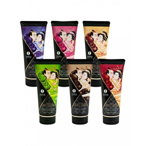 Shunga massagecrème verzamelpakket - 6x200 ml