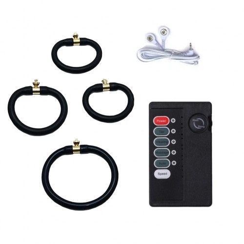 siliconen cock ring electrosex kit