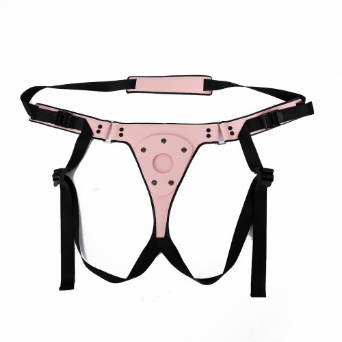 strap-on dildo roze verstelbaar bdsm