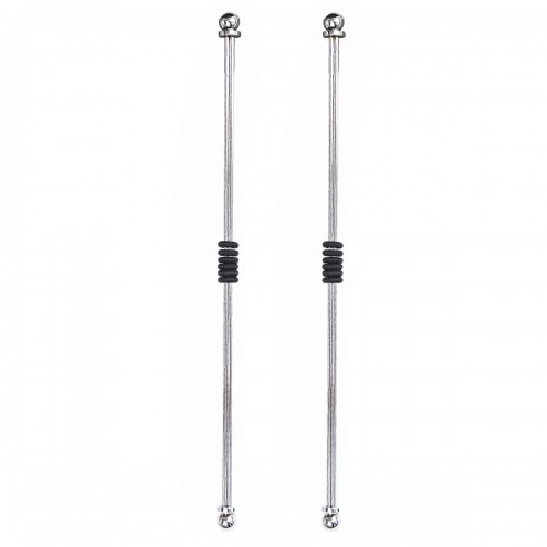 Bondage rvs tepelklem staafjes rolspel