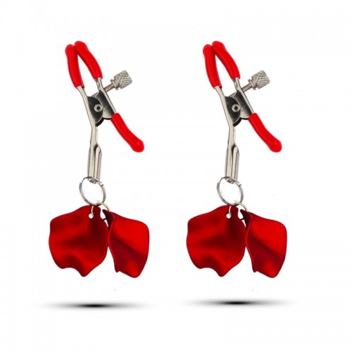 tepelklemmen met rozenblaadjes