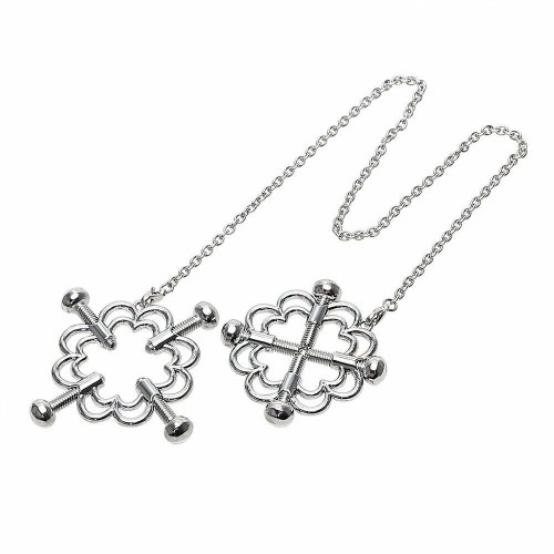 tepelklemmen bdsm klaverblad nipple clamp