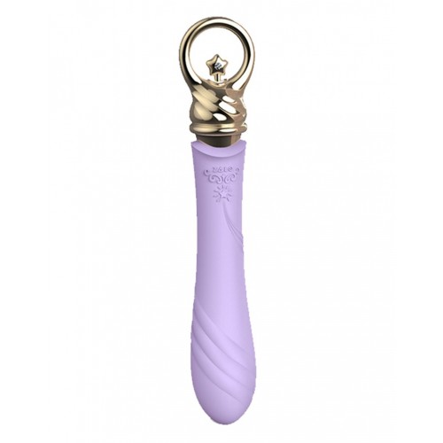 Zalu courage violet heating G-spot vibrator vagina