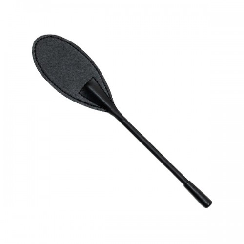 Zweep model korte lepel leer 28cm