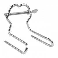 Anaal vagina dilatator rvs metaal sexspel
