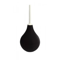 Zwarte ballonspuit intieme douche - 143 ml