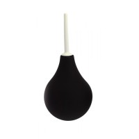 Zwarte ballonspuit intieme douche - 224 ml