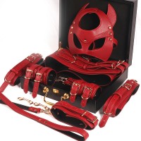 bdsm kit 6 delig rood