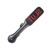 bdsm paddle met letters pu leer